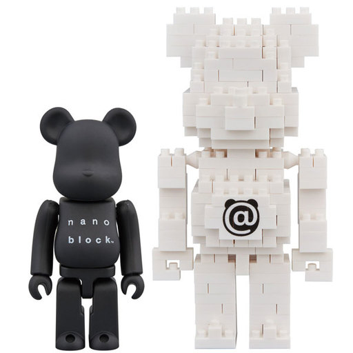 投げ売り堂 - BE＠RBRICK-ベアブリック- ＆ nanoblock 2PACK SET(B) 100% メディコム・トイ流通限定_00