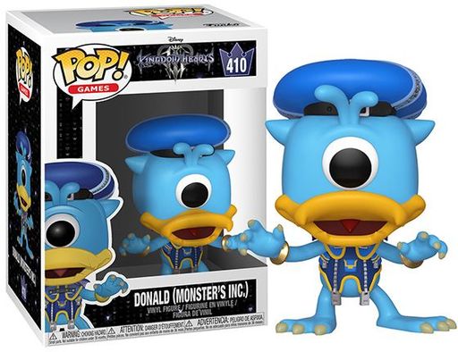 駿河屋 買取 ドナルドダック モンスターズ インク 版 キングダムハーツiii Pop Disney Series 410 フィギュア