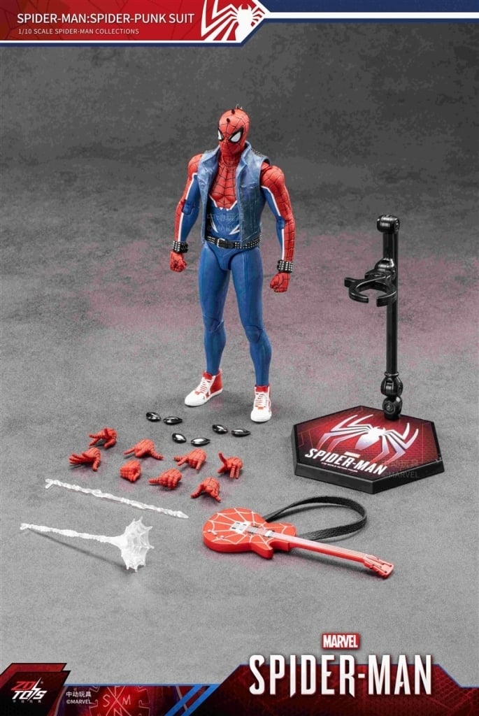 ZD Toys(Zhong Dong Toys) �V�i �t�B�M���A �X�p�C�_�[�}���F�X�p�C�_�[�p���N�E�X�[�c �uMarvel�fs Spider-Man�v Infinity Action X �V���[�Y