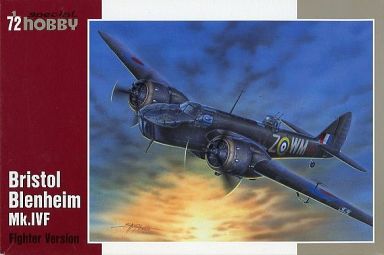 駿河屋 中古 1 72 Bristol Blenheim Mk Ivf Fighter Version ブリストル ブレニム Mk Ivf 双発 爆撃機 Sh763 プラモデル