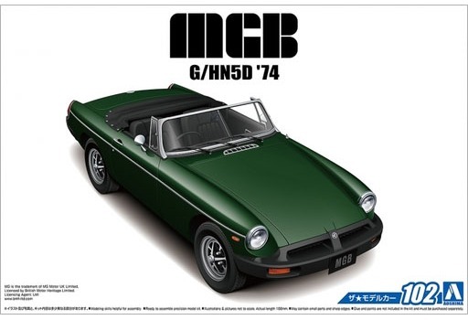 投げ売り堂 - 1/24 BLMC G/HN5D MG-B MK-3 `74 「ザ・モデルカーシリーズ No.102」 [56868]_00