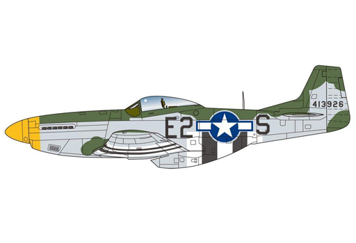 投げ売り堂 - 1/144 WW.II アメリカ軍 P-51D マスタング(2機セット) [PDR-1]_00