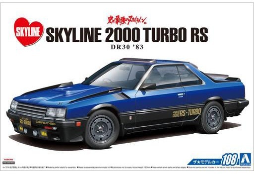 投げ売り堂 - 1/24 ニッサン DR30 スカイラインRS エアロカスタム ’83 「ザ・モデルカーシリーズ No.108」 [57117]_00