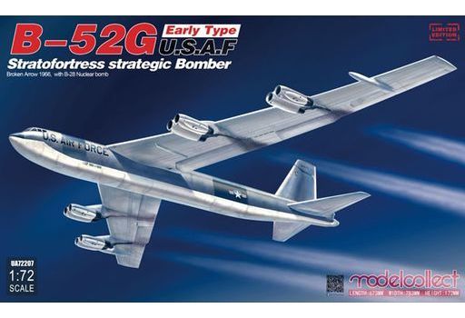 投げ売り堂 - 1/72 B-52G ストラトフォートレス 前期型w/B28核爆弾 ”ブロークン・アロー1966年” パロマレス米軍機墜落事故 [MODUA72207]_00