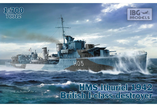 投げ売り堂 - 1/700 英・イントレピット級駆逐艦・イシュリエルH-05・英海軍1942年 [PB70012]_00