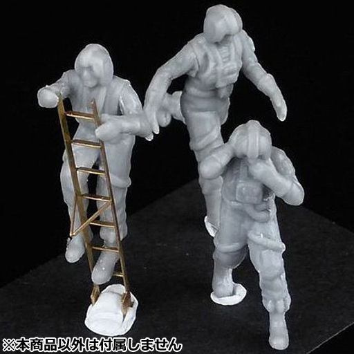 投げ売り堂 - 1/72 レジン製SFハンガークルー Vol.4(パイロットx3) レジンキャストキット 「スター・ウォーズ」 [HAUGS72004]_00