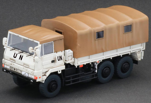 投げ売り堂 - 1/72 陸上自衛隊 3・1/2t トラック 特別仕様 白色塗装仕様 「ミリタリーシリーズ No.8 EX-2」 [723150]_00