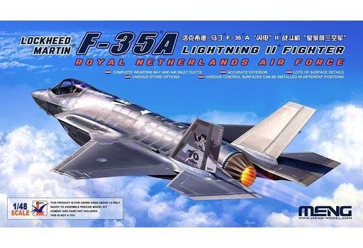 投げ売り堂 - 1/48 ロッキード・マーティン F-35A ライトニング II 戦闘機 オランダ王立空軍 [MENLS-011]_00