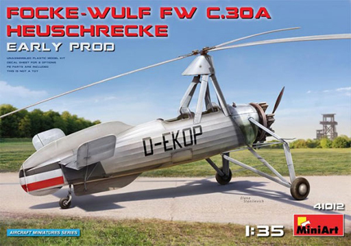 投げ売り堂 - 1/35 フォッケウルフ FW C.30A HEUSCHRECKE 初期型 [MA41012]_00