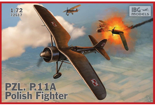 投げ売り堂 - 1/72 ポーランドPZL P.11A・ガル翼戦闘機 [PB72517]_00