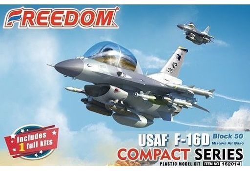 投げ売り堂 - 米空軍 F-16D ブロック50 「コンパクトシリーズ」 [FRE162014]_00