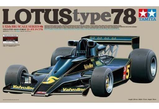 タミヤ 1/12 ビッグスケール ロータス タイプ78 (エッチングパーツ付き