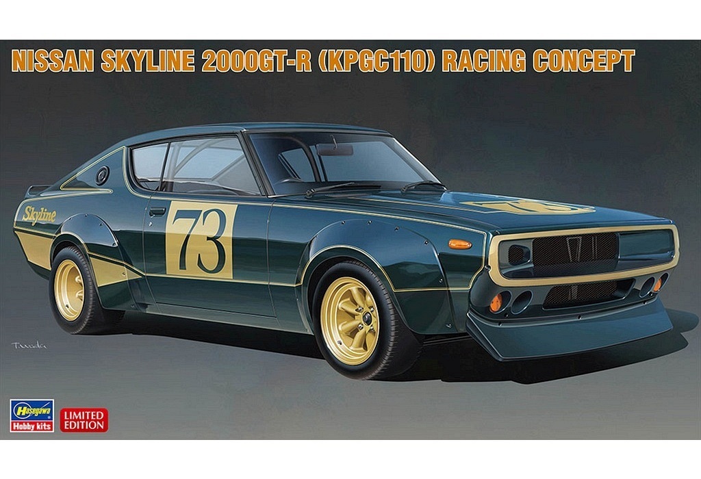 ハセガワ 1/24 ニッサン スカイライン 2000GT-R (KPGC110) レーシング ハセガワ 1/24 ニッサン スカイライン 2000GT-R (KPGC110) レーシング