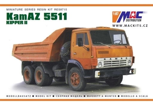 MAC DISTRIBUTION(}bNfBXgr[V) Vi vf 1/87 KamAZ 5511 Lbp[II _vgbN WLXgLbg [MAC-R8715]