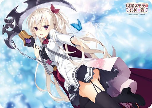 喫茶ステラと死神の蝶『明月栞那』 ラバープレイマット ブロッコリー トレカアイテムくじSP 『ゆずソフト』 第5弾」 A賞