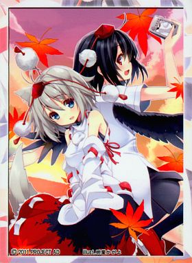 【東方Project】キャラクタースリーブ第4弾 射命丸文&犬走椛(明星かがよ) C80/PROJECT AD
