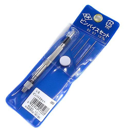 投げ売り堂 - ピンバイスドリル刃セット(使用範囲0.1～1.0mm) [L-5]_00