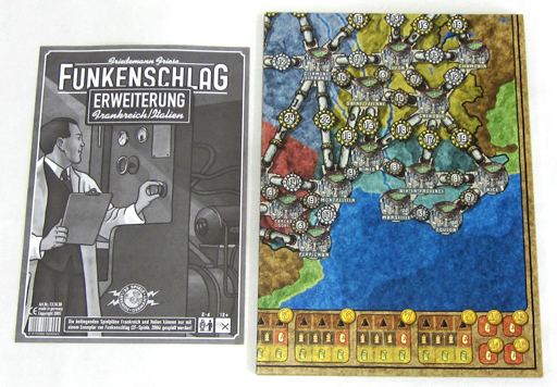 駿河屋 買取 日本語訳無し 電力会社 拡張マップ フランス イタリア Funkenschlag Frankreich Italien ボードゲーム