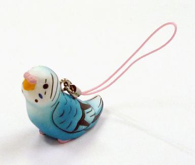 セキセイインコ ブルー Ntc Puff インコストラップ 予約 ストラップ キャラクター 通販ショップの駿河屋
