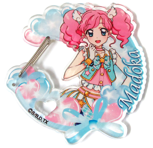 天羽まどか カラビナキーホルダー 「アイカツ!」 オフィシャルショップ限定