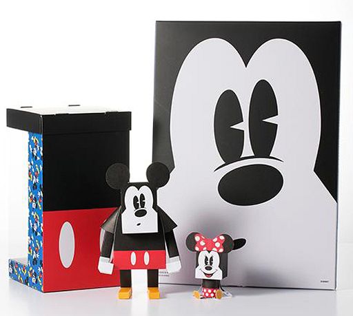 駿河屋 買取 ミッキーマウス ペーパートイ ペーパークラフト Mサイズ ディズニー 小物