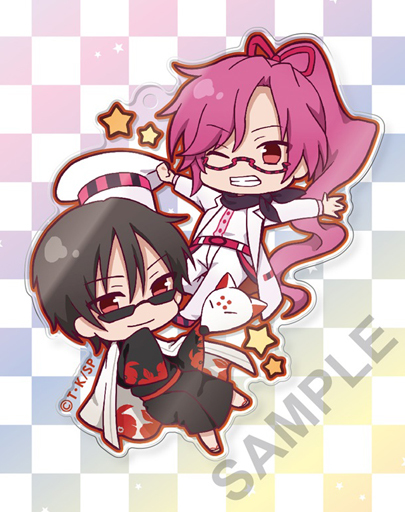 椿＆ベルキア 「えふぉるめ SERVAMP-サーヴァンプ- ポンッと! アクリルボールチェーンコレクション」