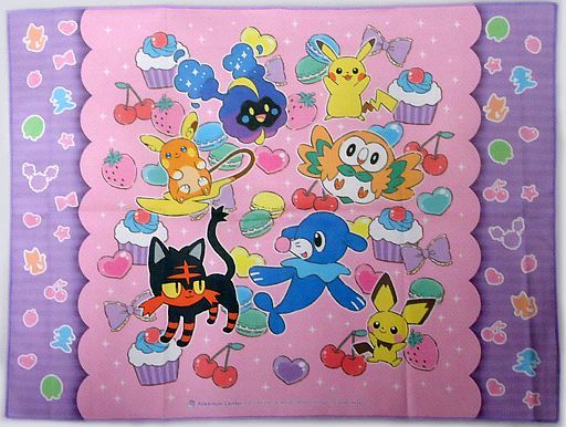 駿河屋 買取 ポケマメタイム ナフキン ポケットモンスター ポケモンセンター限定 タオル 手ぬぐい