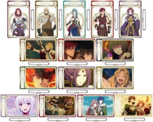 全15種セット 「盾の勇者の成り上がり アクリルトレーディングカード 第二弾」