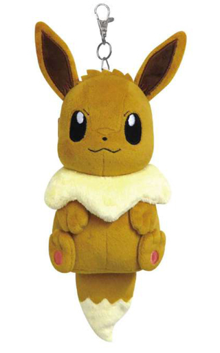イーブイ ぬいぐるみパスポーチ ポケットモンスター イーブイ ぬいぐるみパスポーチ ポケットモンスター