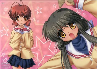 古河 渚＆伊吹風子A 「CLANNAD クリアポスターコレクション」