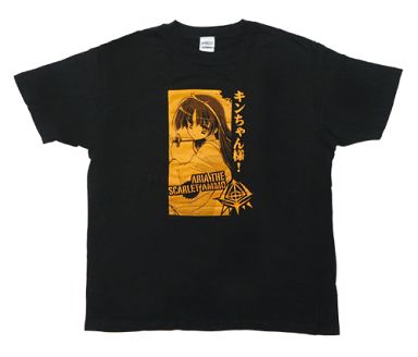 星伽白雪 Tシャツ ブラック 男性用Lサイズ 「緋弾のアリア」