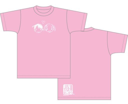 伊藤千佳＆松岡美羽 Tシャツ ピンク Sサイズ 「苺ましまろ」