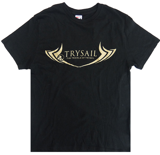 駿河屋 中古 Trysail ツアーtシャツii ブラック Lサイズ Lawson Presents Trysail Second Live Tour The Travels Of Trysail 追加グッズ その他