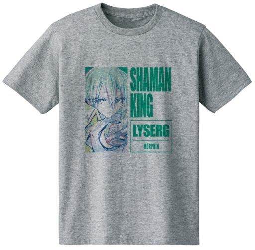 リゼルグ・ダイゼル Ani-Art Tシャツ グレー メンズSサイズ 「シャーマンキング」