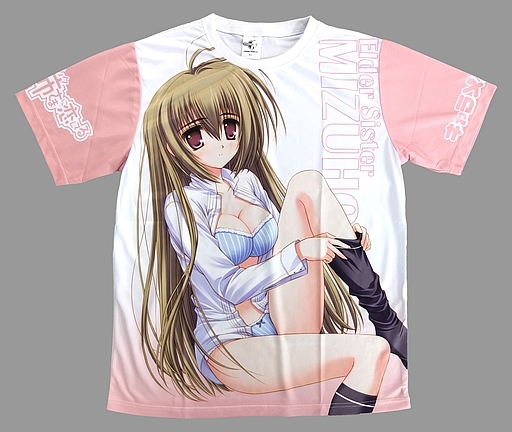 宮小路瑞穂 フルグラTシャツ ホワイト XLサイズ 「処女はお姉さまに恋してる」 電気外祭り 2019 SUMMER in 高田馬場グッズ