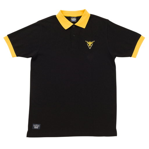 Pokemon Go チームインスティンクト ポロシャツ ブラック イエロー Xlサイズ ポケットモンスター ポケモンセンター限定 中古 衣類 通販ショップの駿河屋