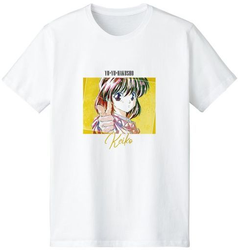 雪村螢子 Ani-Art Tシャツ vol.3 ホワイト メンズLサイズ 「幽☆遊☆白書」