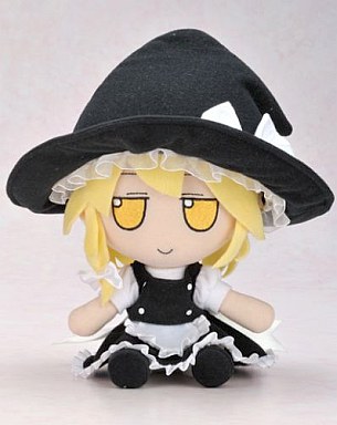 霧雨魔理沙 ふもふもまりさ。 「東方Project」 東方ぬいぐるみシリーズ2 | 中古 | ぬいぐるみ | 通販ショップの駿河屋