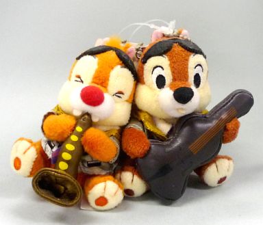 駿河屋 買取 チップ デール ぬいぐるみバッジ ディズニー ロック アラウンド ザ マウス 東京ディズニーランド限定 ぬいぐるみ