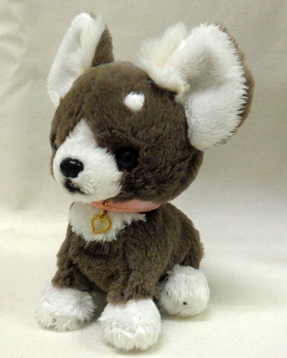 駿河屋 買取 チワワ グレー ぬいぐるみ S Pups パプス ぬいぐるみ