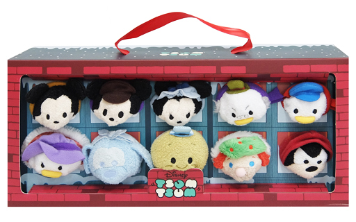 クリスマスキャロル ぬいぐるみセット ミニ(S) 「ディズニー TSUM TSUM -ツムツム-」 ディズニーストア限定