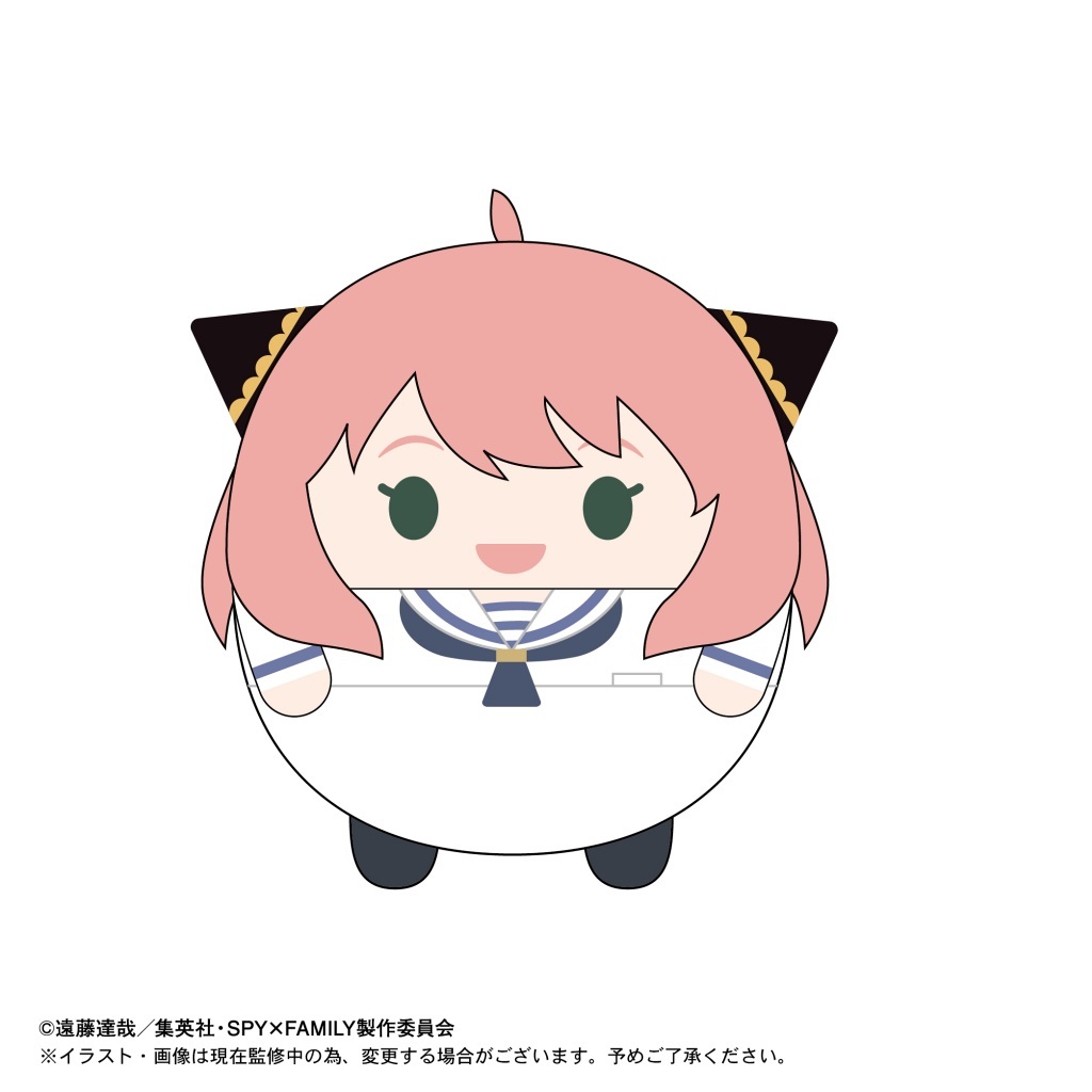 Mocchi-Mocchi-Style フェイス型ボールチェーンマスコット