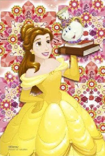 クリスタルタイル ベル ディズニープリンセス プリズムアートプチジグソーパズル 70ピース 97 225 Merchpunk
