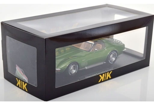KK scale(P[P[XP[) \ ~jJ[ 1/18 Chevrolet Corvette C3 1972 removable roof parts and sidepipes(CgO[^bN) [KKDC181221]