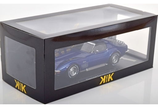 KK scale(P[P[XP[) \ ~jJ[ 1/18 Chevrolet Corvette C3 1972 removable roof parts and sidepipes(u[^bN) [KKDC181222]