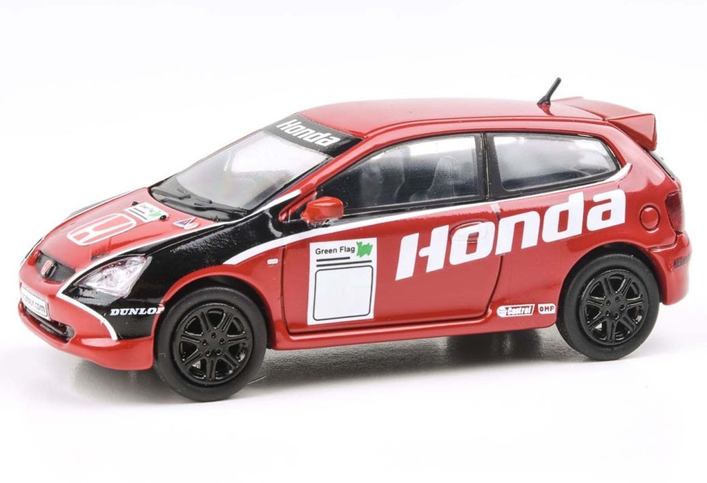 PARA64 Vi ~jJ[ 1/64 z_ VrbN Type-R EP3 2001 BTCC Honda Racing [PA-65349]