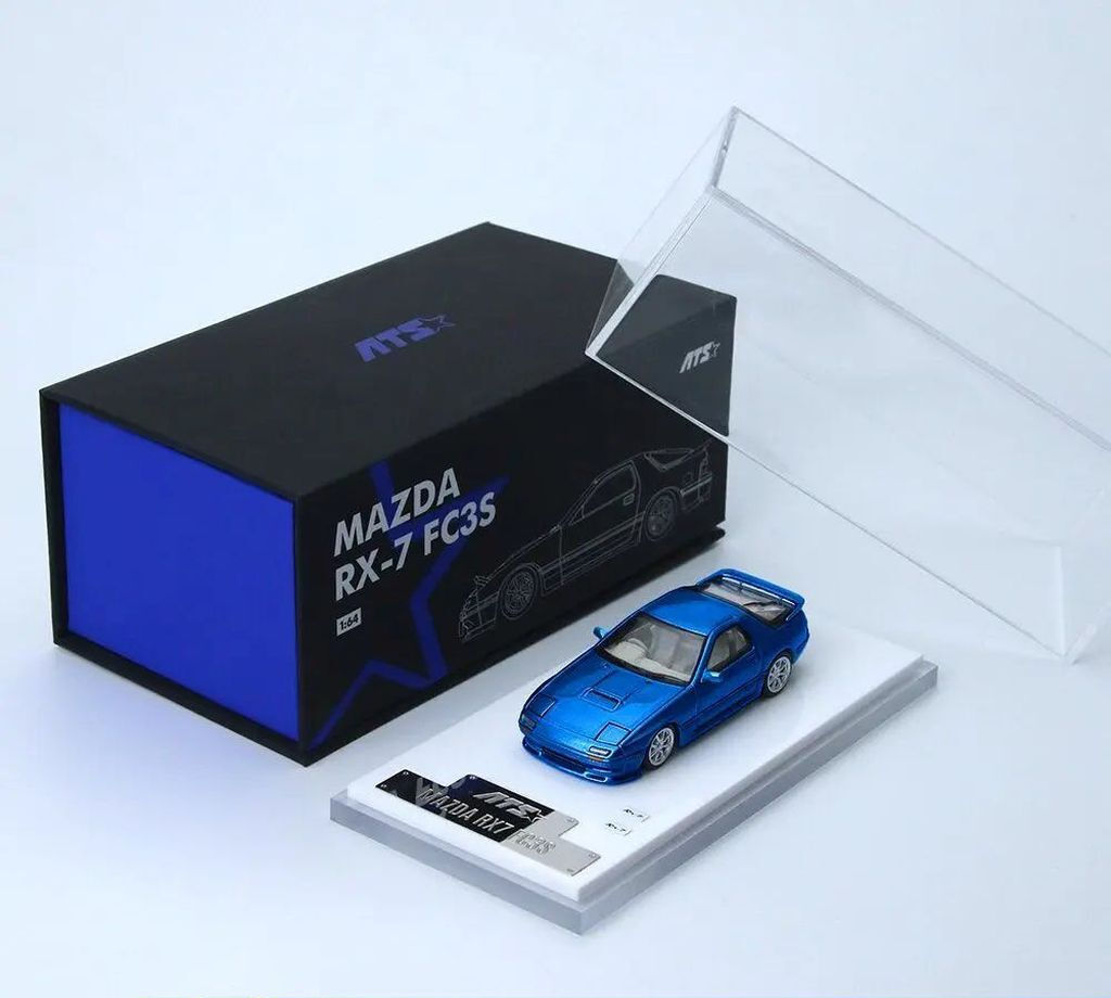 ATS-MODELS �\�� �~�j�J�[ 1/64 MAZDA RX-7 FC3S (�R�o���g�u���[���^���b�N) [ATS880209]