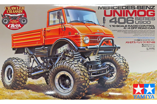 タミヤ 1/10 電動RCカーシリーズ No.414 メルセデス・ベンツ ウニモグ