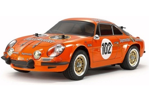 タミヤ 1/10 電動RCカーシリーズ No.708 アルピーヌA110 イェーガー