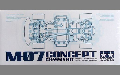 タミヤ 1/10 電動RCカーシリーズ No.647 M-07 CONCEPT シャーシキット タミヤ 1/10 電動RCカーシリーズ No.647 M-07 CONCEPT シャーシキット